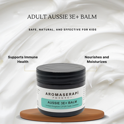 Adult Aussie 3E+ Balm (50gm) - Intense Respiratory Relief with Native Eucalyptus Oils