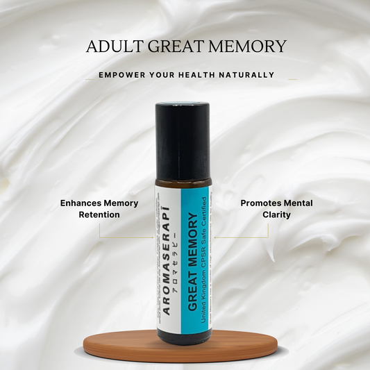 Adult Great Memory (10ml) - Natural Brain Support Oil for Enhanced Focus & Clarity