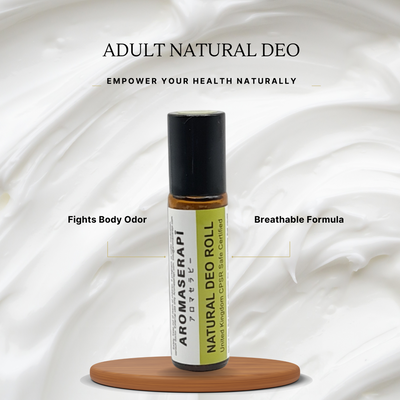 Adult Natural Deo (10ml) – Breathable & Antibacterial Underarm Care