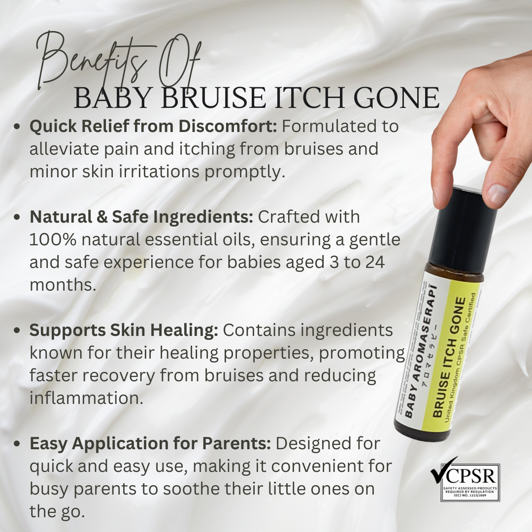 Baby Bruise Itch Gone (10ml) – Essential Oil Blend for Quick Relief from Bruises and Itching