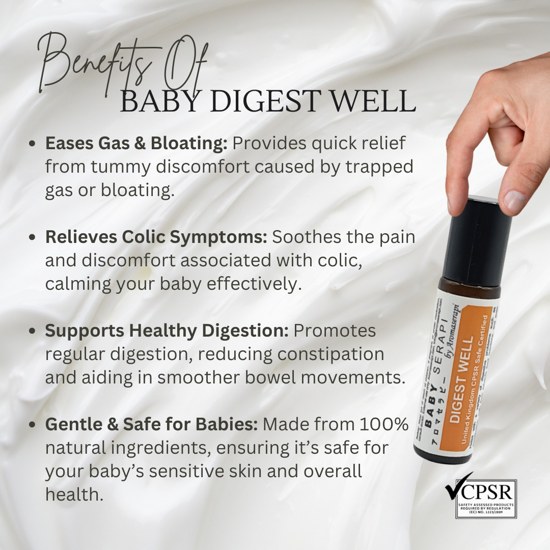 Baby Digest Well (10ml) – Essential Oil Blend for Tummy Relief