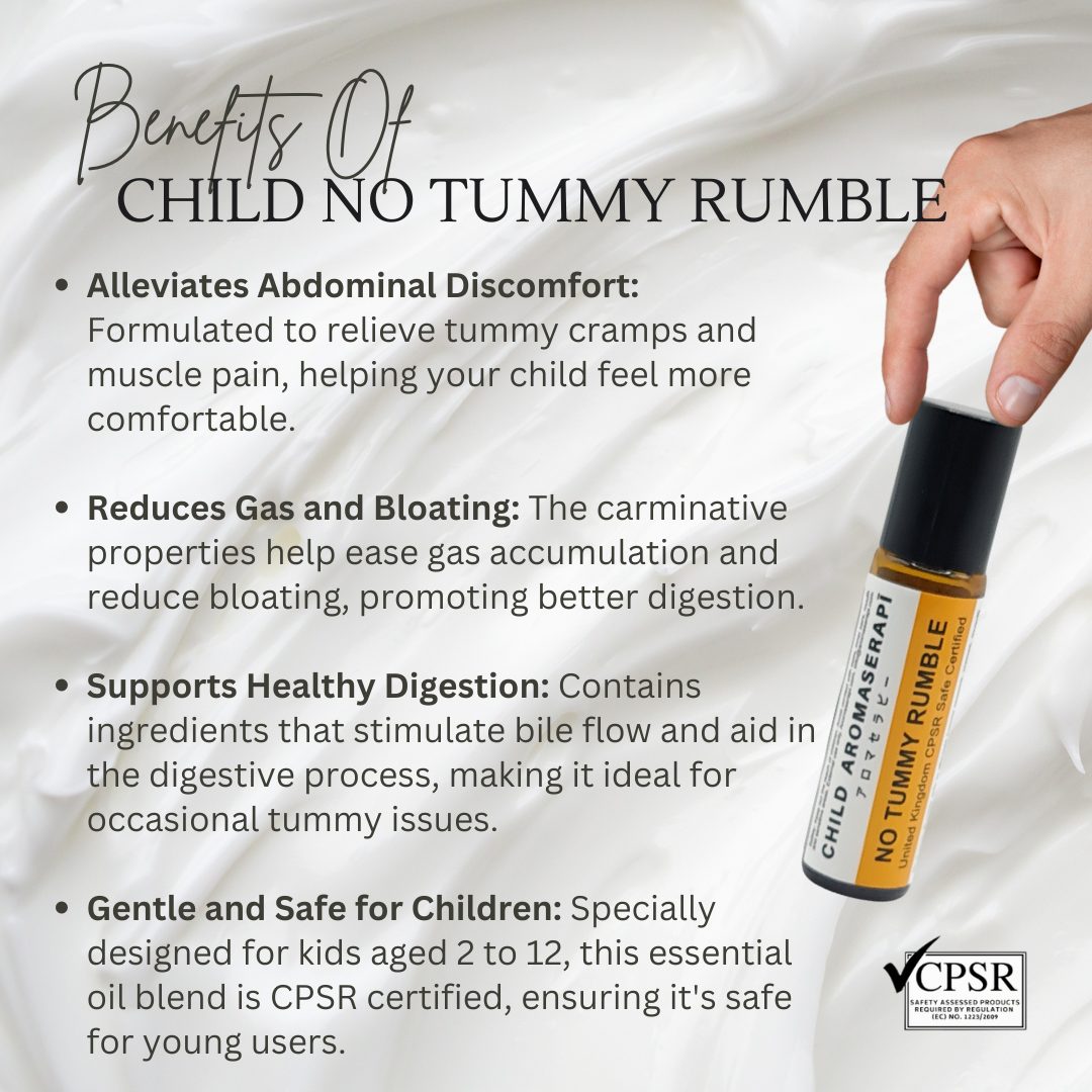 Essential Oil Blend for Kids' Tummy Comfort