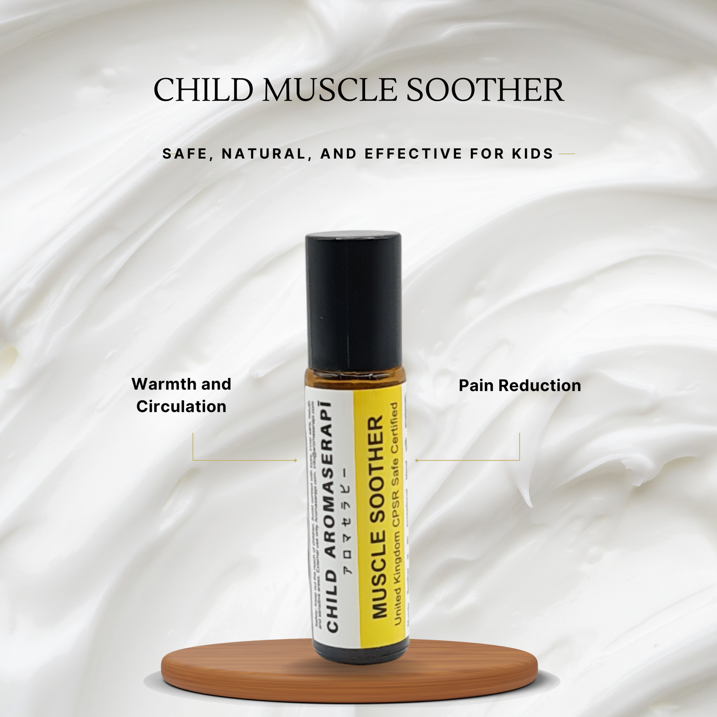 Child Muscle Soother (10ml) – Essential Oil Blend for Muscle Comfort